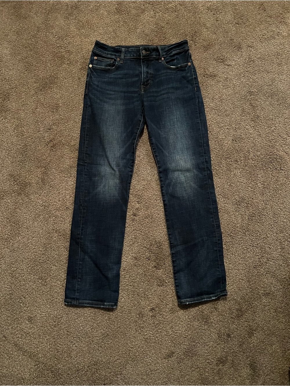 American Eagle Outfitters Dark Wash Straight Jeans